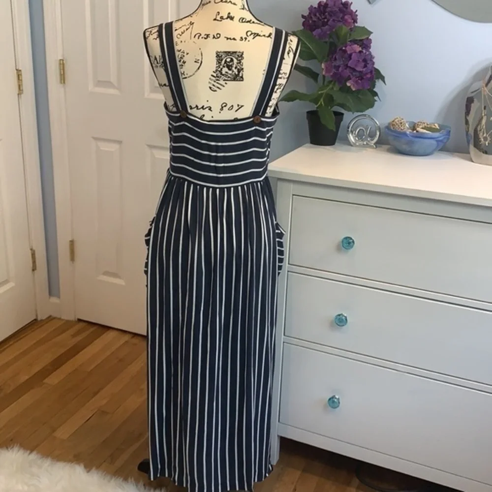 Seafolly Stripe Button Through  Dress NWT - Picture 7 of 8